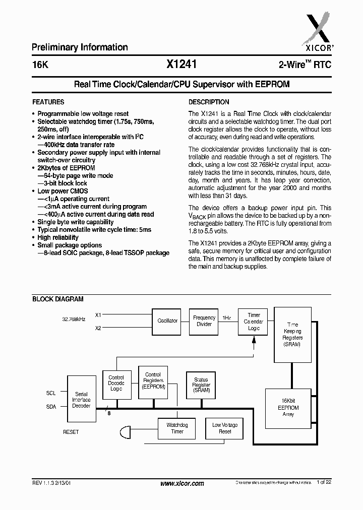 X1241S8I_3908070.PDF Datasheet