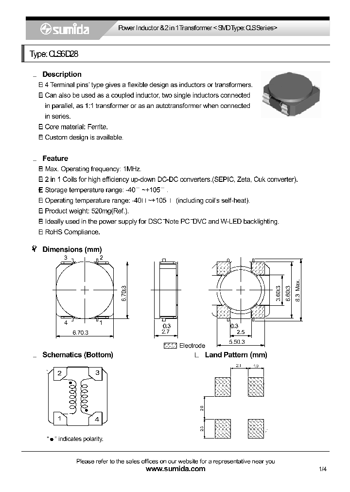 CLS6D28NP-6R8NC_3908401.PDF Datasheet