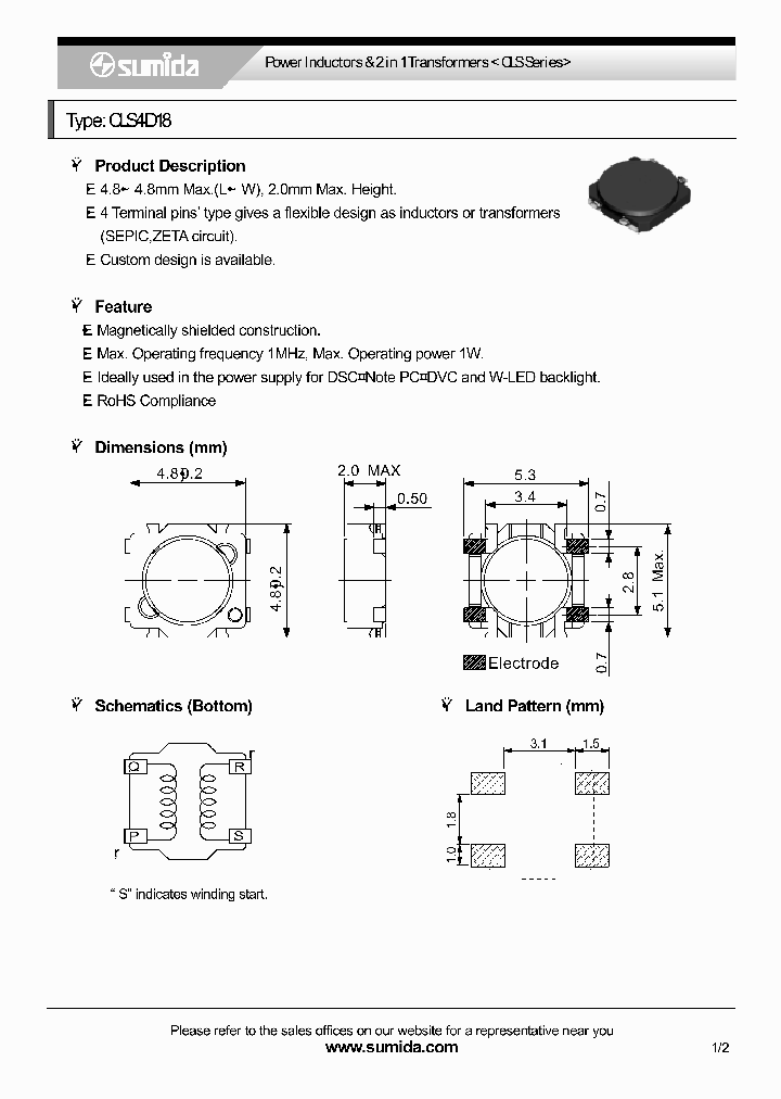CLS4D18NP-6R8NB_3908019.PDF Datasheet