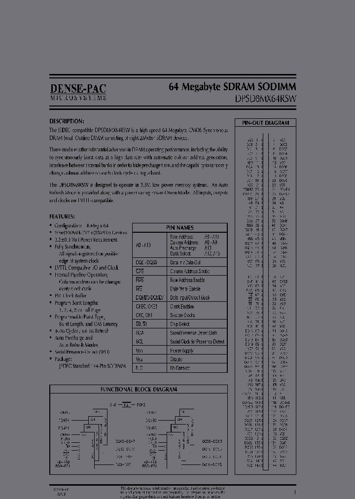 DPSD8MX64RSW-10CT_3907619.PDF Datasheet