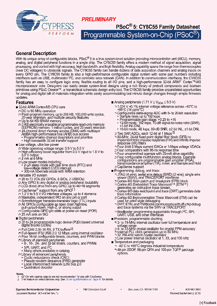CY8C5588LTI-114ES0_3906168.PDF Datasheet