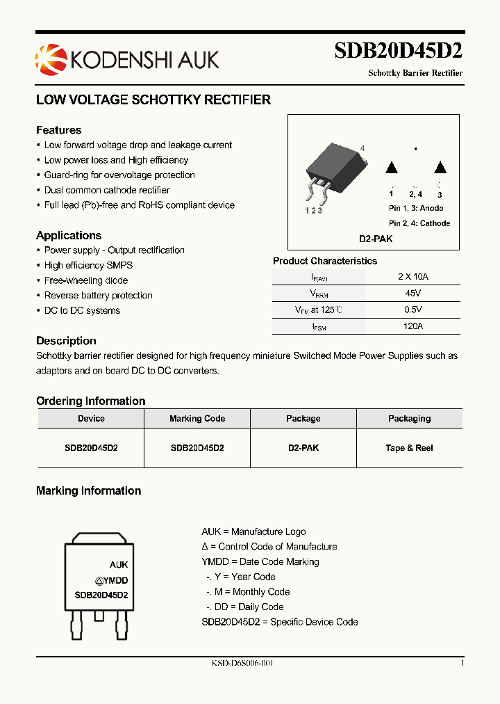 SDB20D45D2_4145334.PDF Datasheet