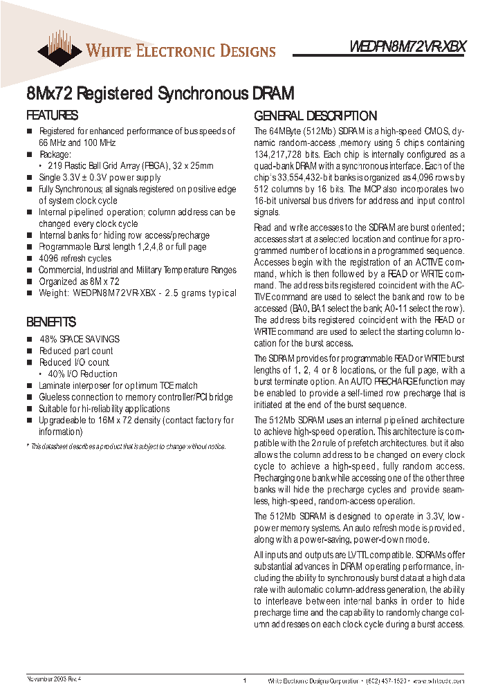 WEDPN8M72VR-XBX_3907599.PDF Datasheet