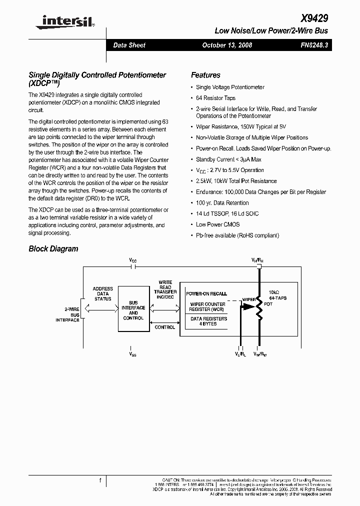 X9429WS16I_4143126.PDF Datasheet