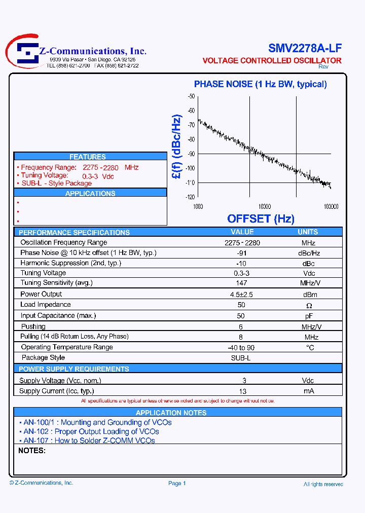 SMV2278N-LF_3908935.PDF Datasheet