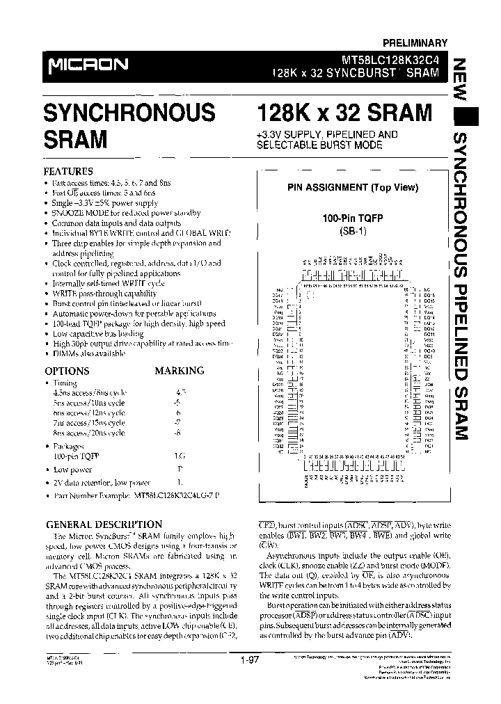 MT58LC128K32C4LG-8LTR_3905253.PDF Datasheet