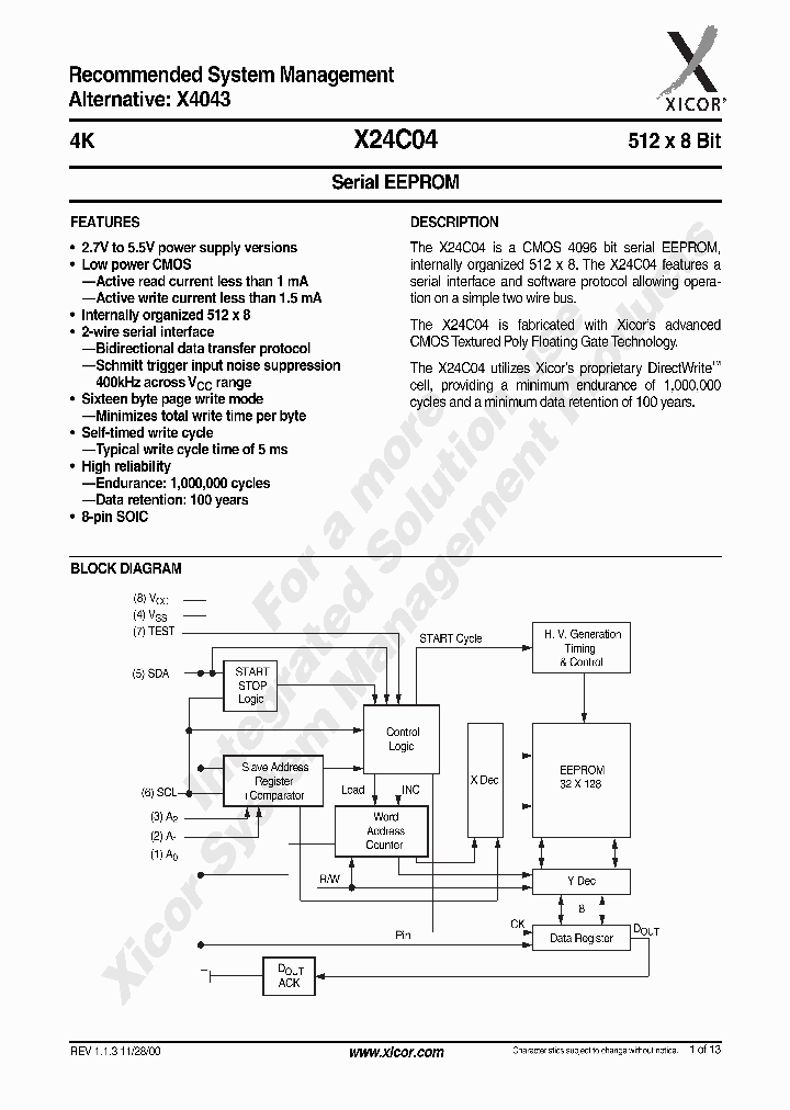 X24C04S8I-27T4_3908340.PDF Datasheet