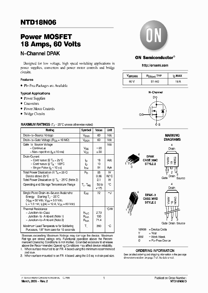 NTD18N06-1G_3909964.PDF Datasheet