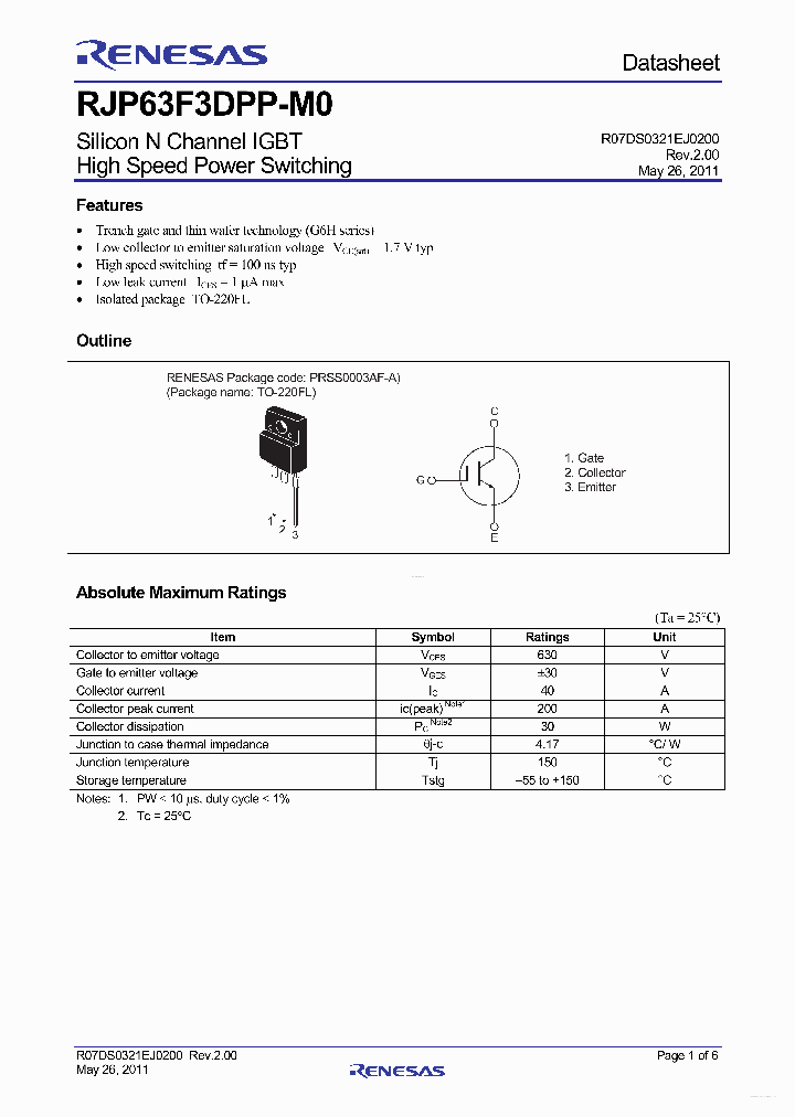 RJP63F3DPP-M0_4149784.PDF Datasheet