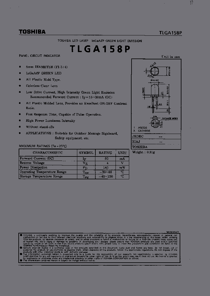 TLGA158PPQ_3909830.PDF Datasheet