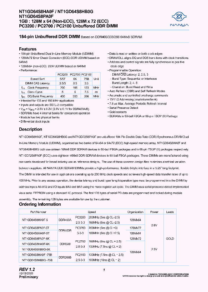 NT1GD64S8PA0F-6K_3909918.PDF Datasheet