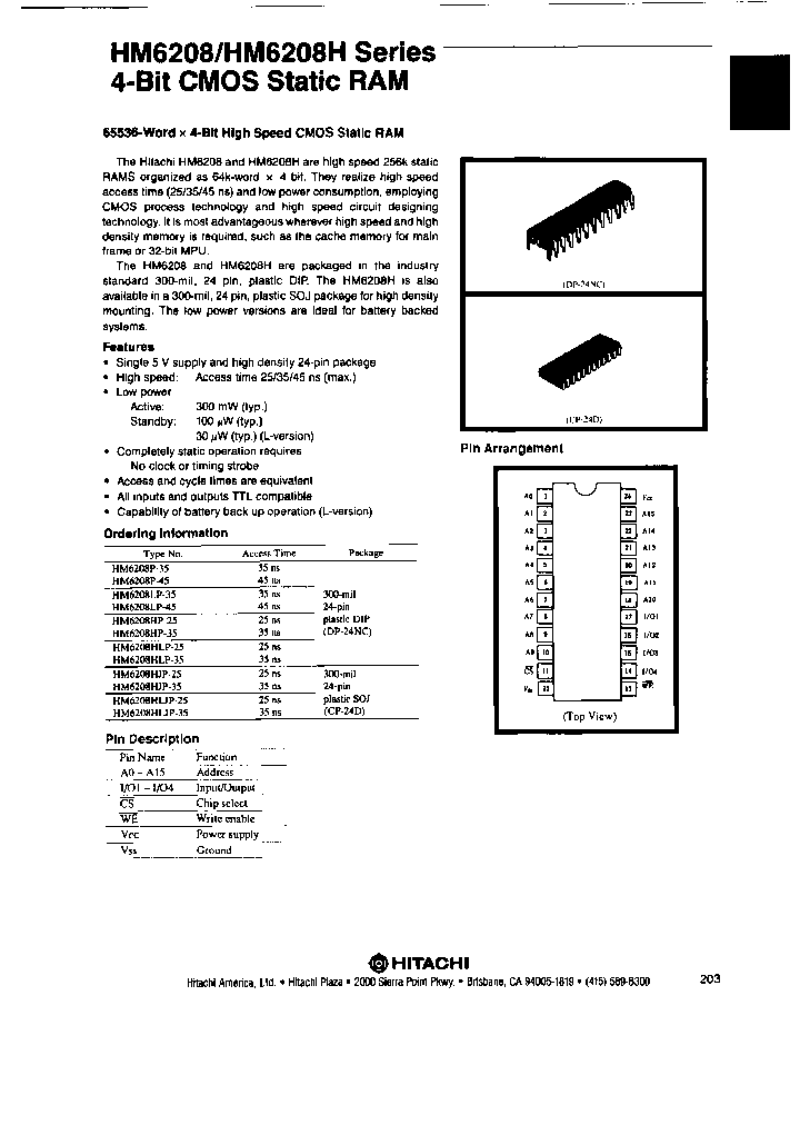 HM6208P-45_3910146.PDF Datasheet