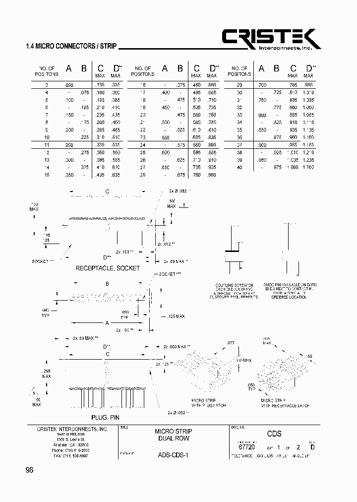 CDS38P-05M001-TH_3910618.PDF Datasheet