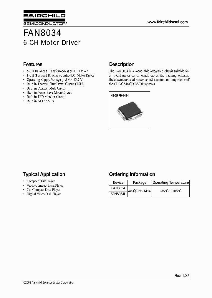 FAN8034L_3908776.PDF Datasheet
