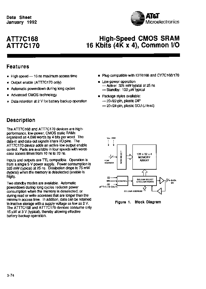 ATT7C168P-12_3908839.PDF Datasheet