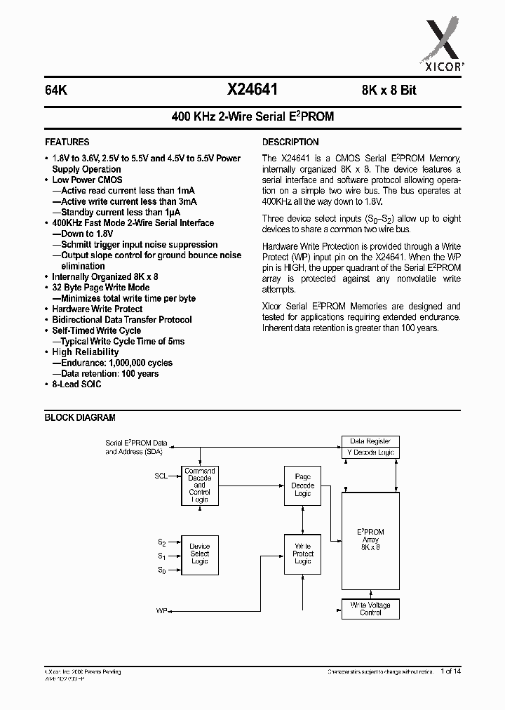 X24641S8I-25T1_3908271.PDF Datasheet