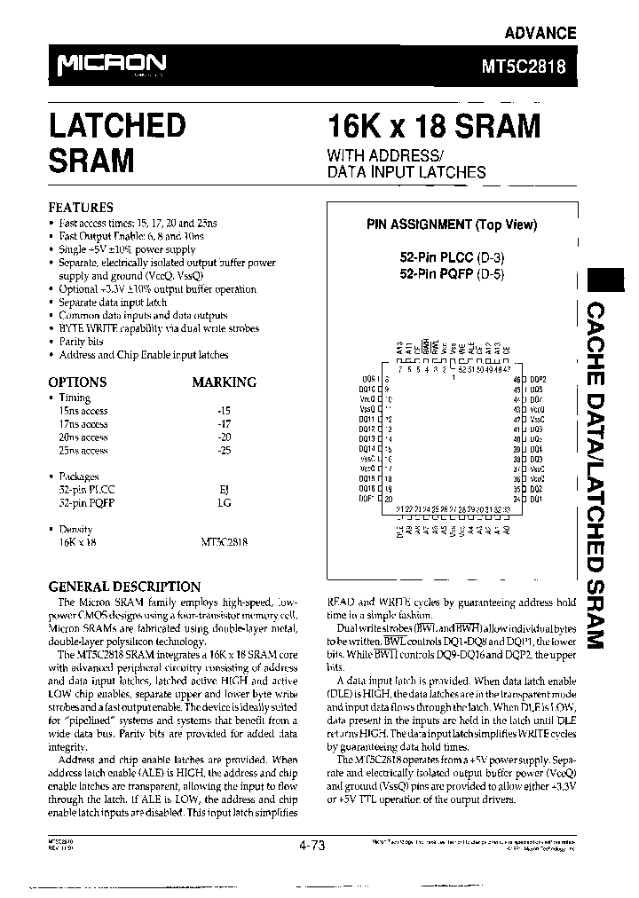 MT5C2818LG-17_3903562.PDF Datasheet