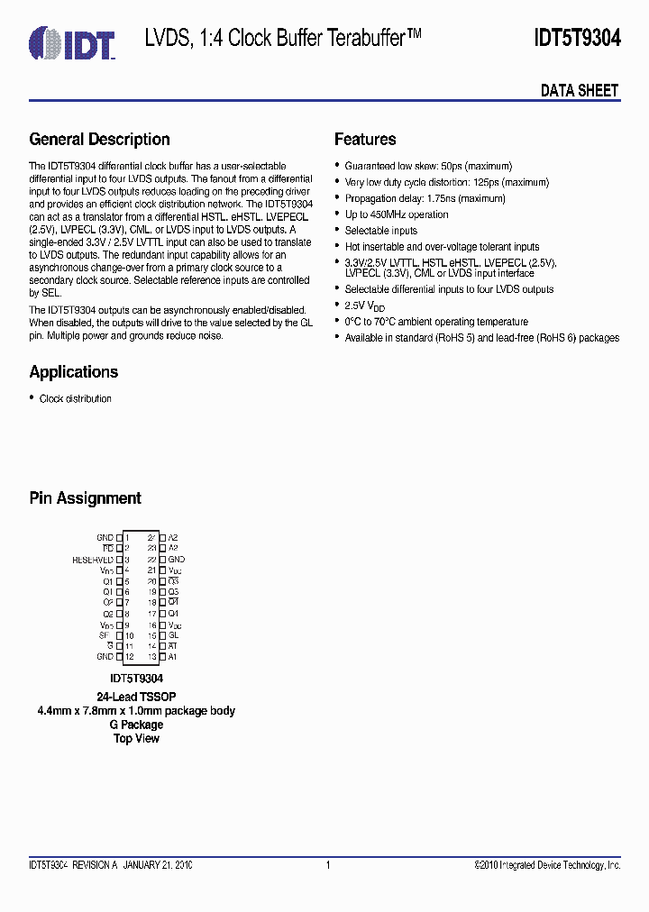 IDT5T9304PG_4149863.PDF Datasheet