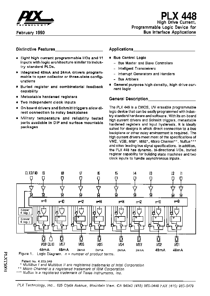 PLX448P-45_3910150.PDF Datasheet
