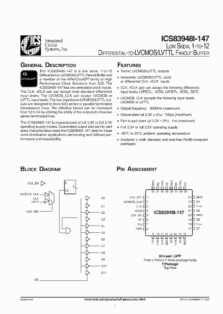 ICS83948I-147_3908129.PDF Datasheet