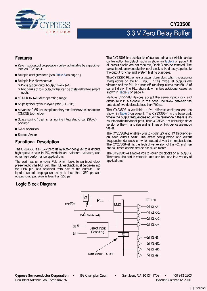 CY23S08SXC-1T_3912601.PDF Datasheet