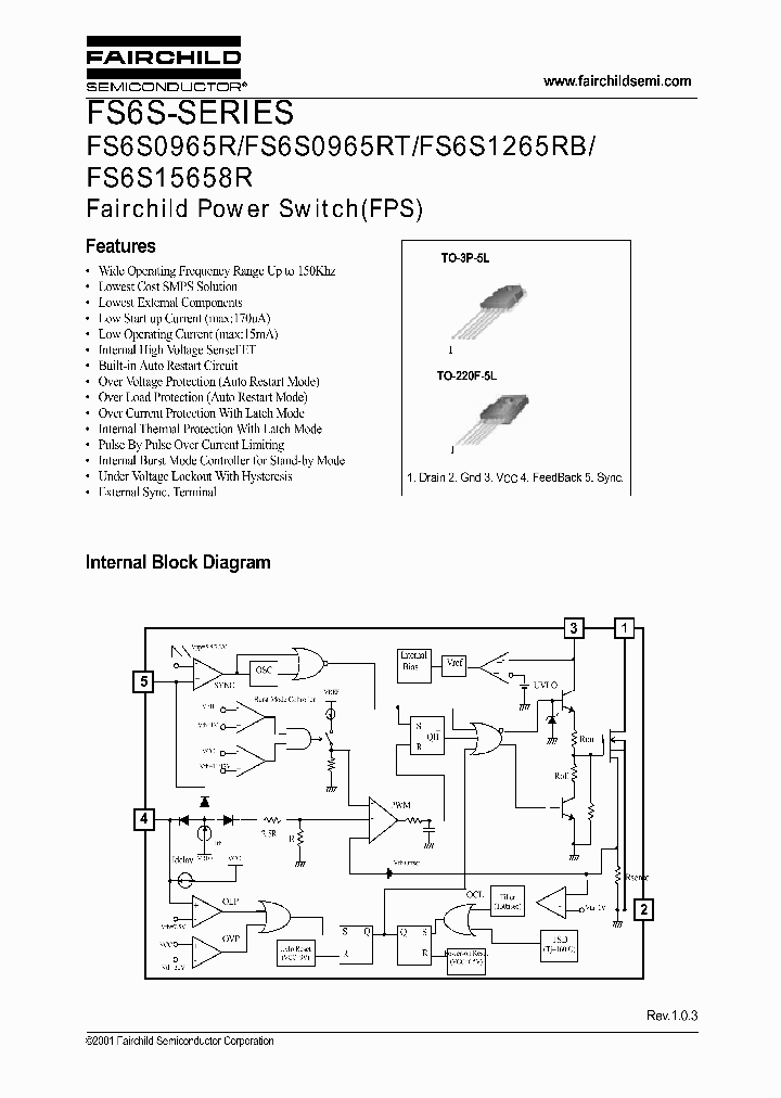 FS6S15658R-TU_3911996.PDF Datasheet