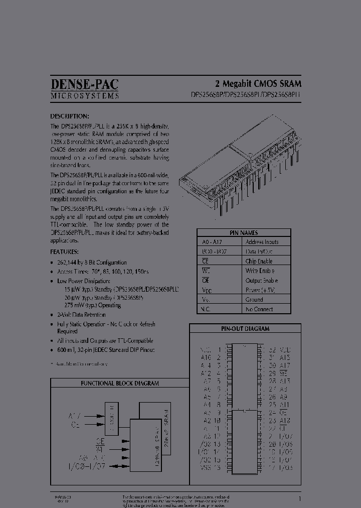 DPS256S8P-12C_3913181.PDF Datasheet