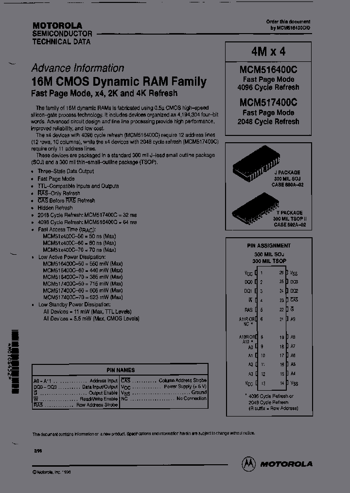 MCM517400CJ50R_3915205.PDF Datasheet