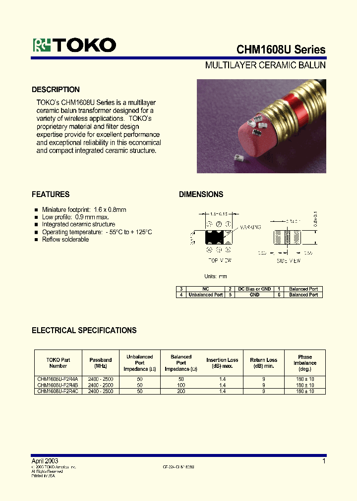 CHM1608U-F2R4A_3915285.PDF Datasheet