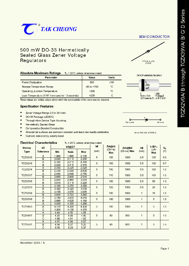 TCZX18VAT26B_3915912.PDF Datasheet