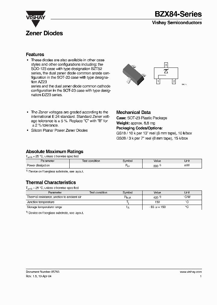 BZX84B8V2-GS08_3916635.PDF Datasheet
