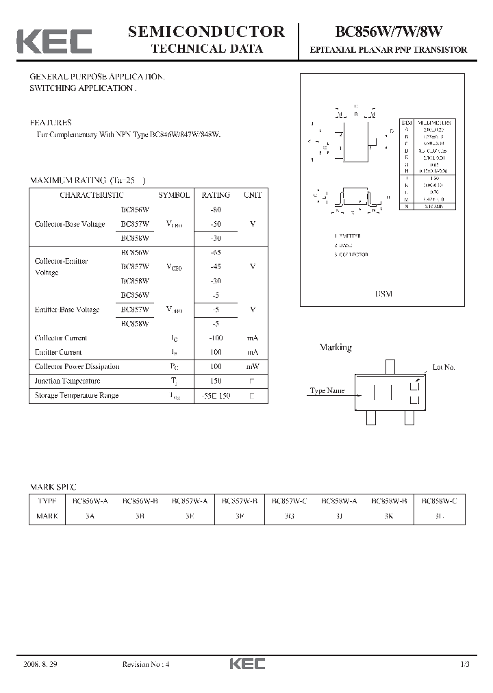 BC858W-C_3917085.PDF Datasheet