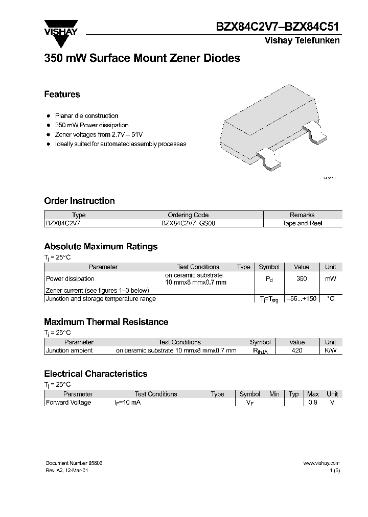 BZX84C8V2-GS08_3916637.PDF Datasheet