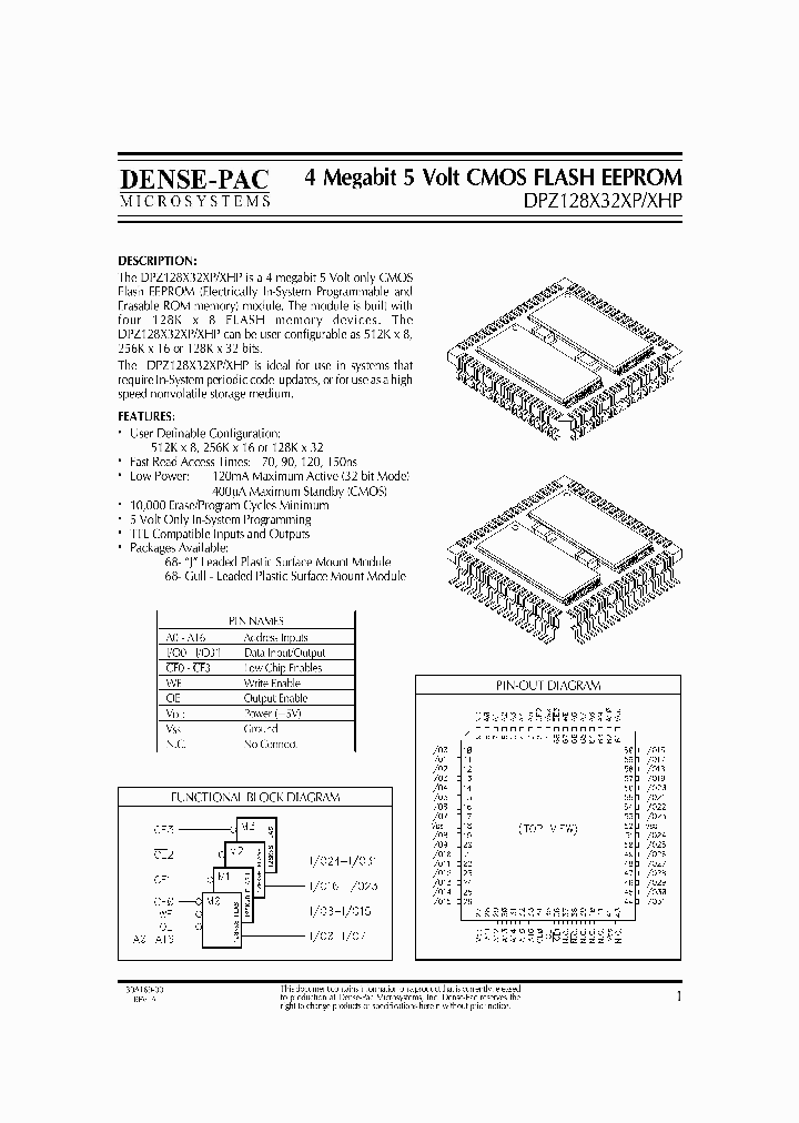 DP5Z128X32XHP-70CI_3918307.PDF Datasheet