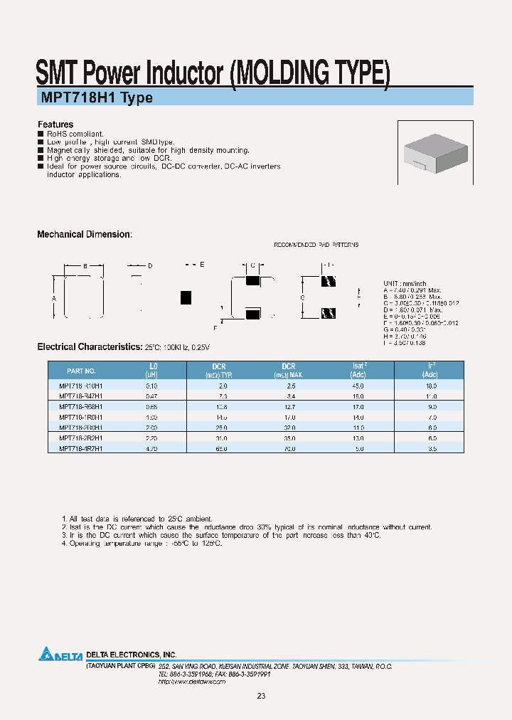 MPT718-4R7H1_3919012.PDF Datasheet