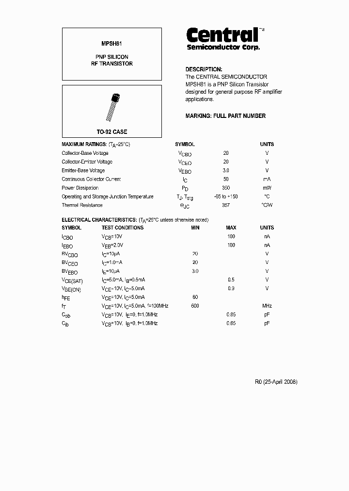 MPSH81_4151545.PDF Datasheet