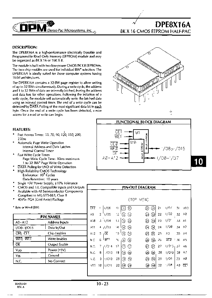 DPE8X16A-70C_3918312.PDF Datasheet