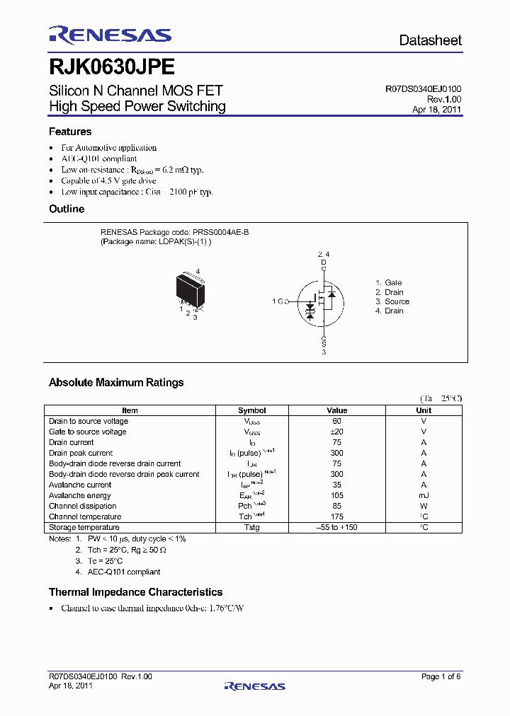 RJK0630JPE_4152071.PDF Datasheet