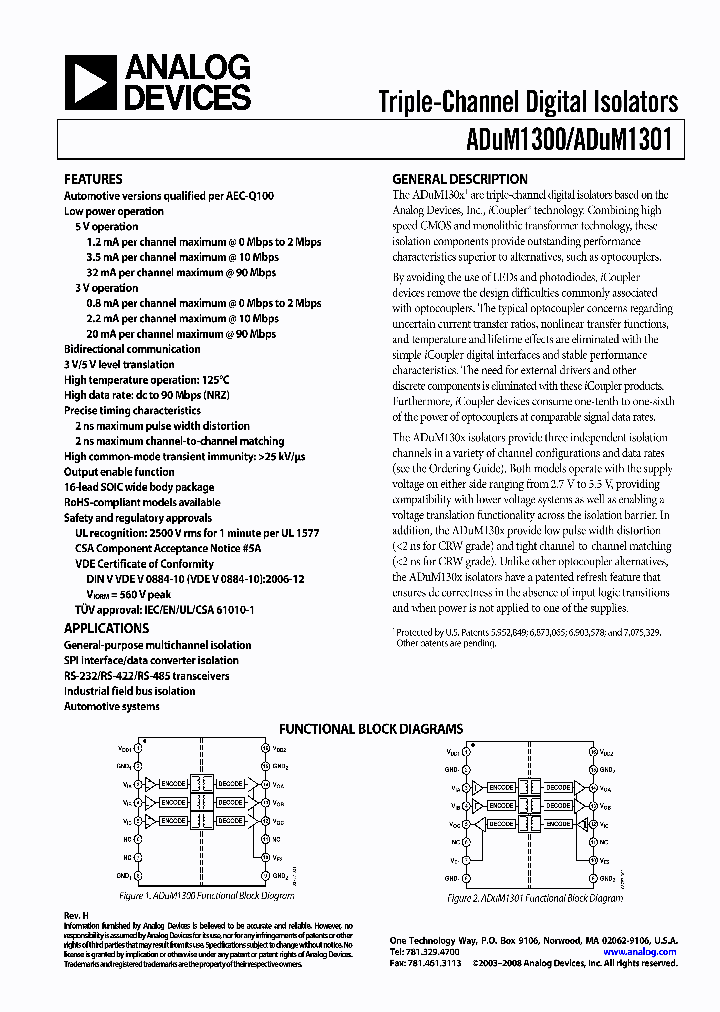 ADUM1300CRW-RL_3922062.PDF Datasheet