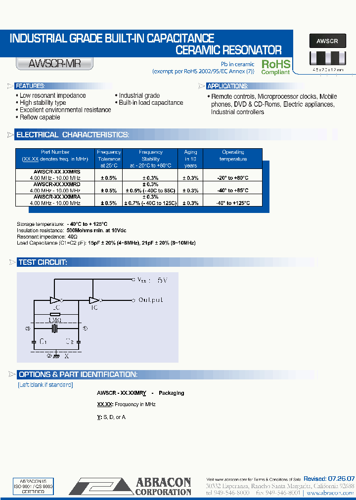 AWSCR-MR_3922427.PDF Datasheet