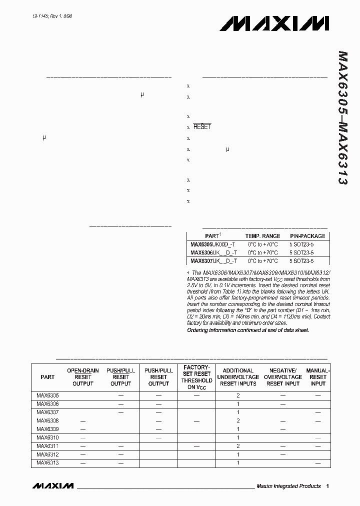 MAX6312UK50D1-T_3920789.PDF Datasheet