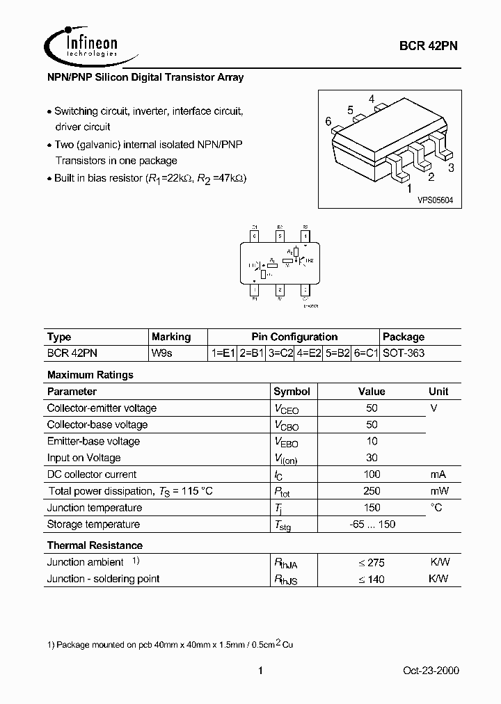 BCR42PN_3923337.PDF Datasheet