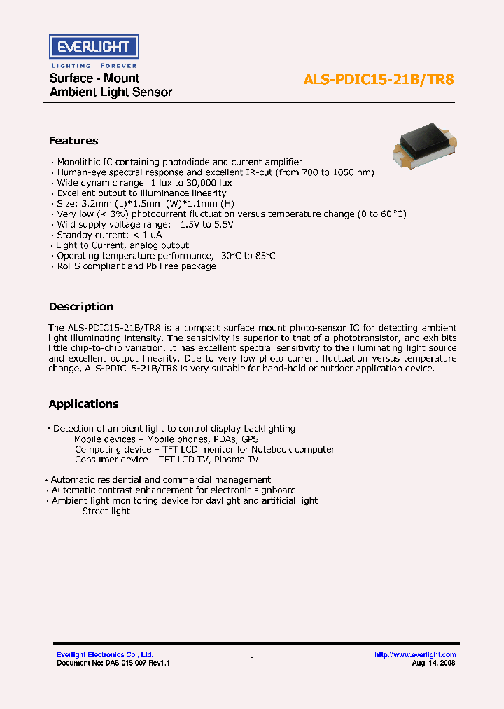 ALS-PDIC15-21B-TR8_4163547.PDF Datasheet