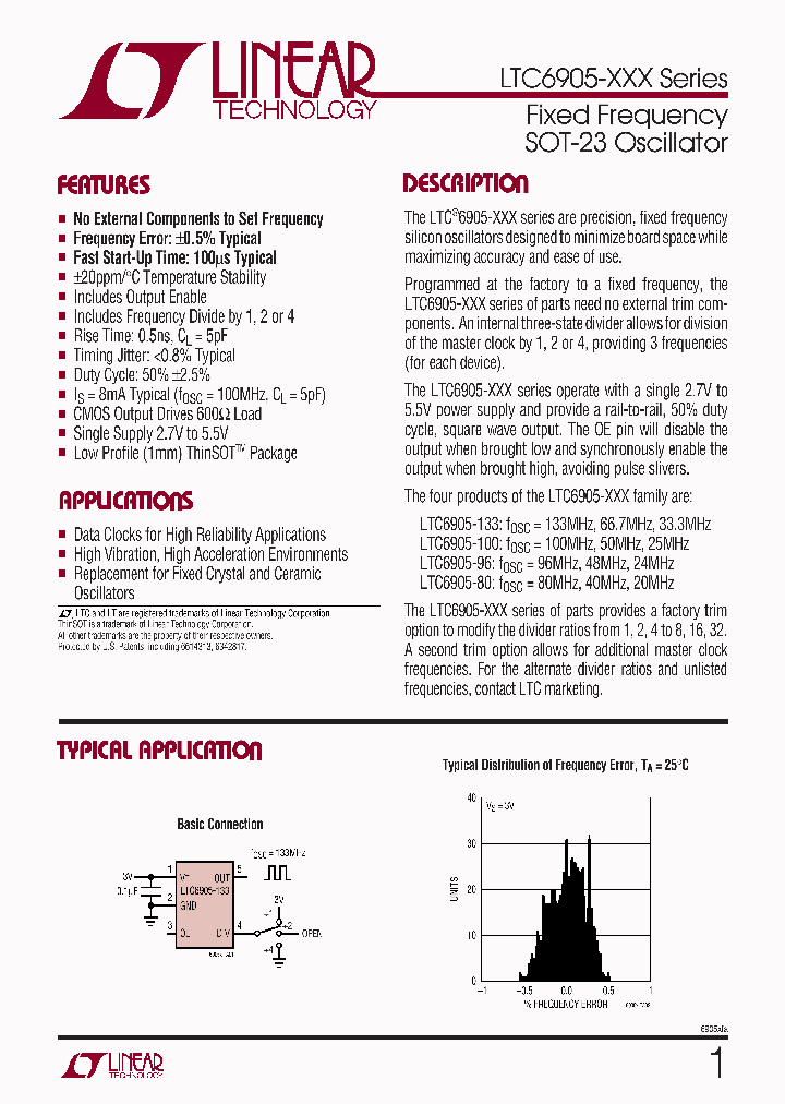 LTC6905HS5-96TRPBF_3940731.PDF Datasheet