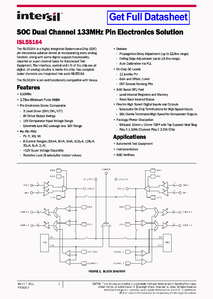ISL55164_4166215.PDF Datasheet