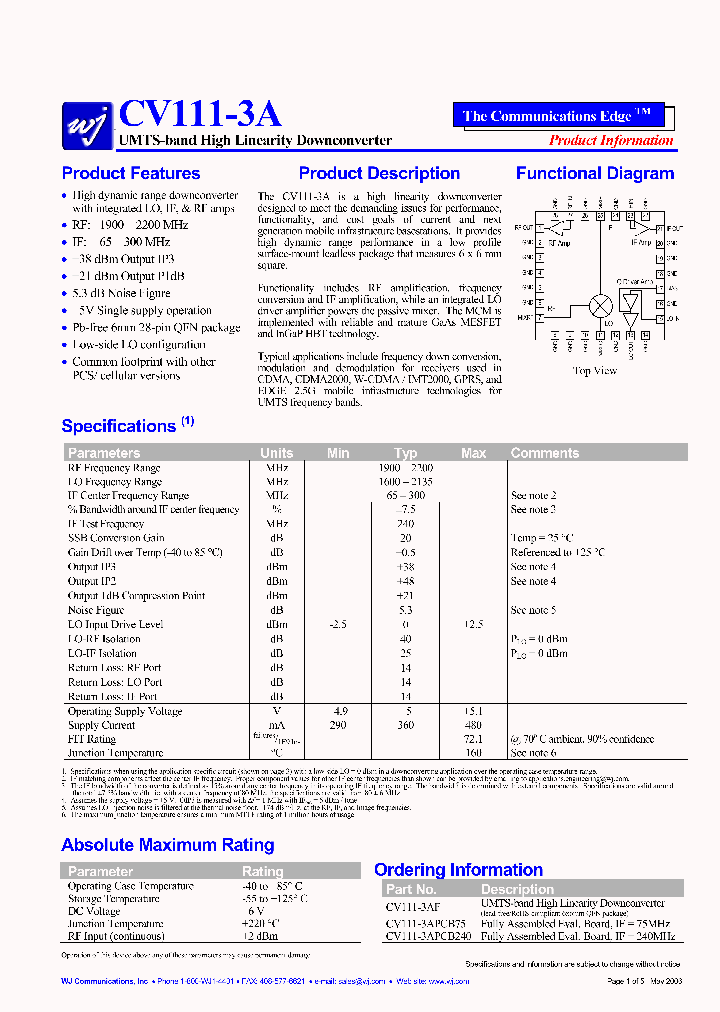 CV111-3APCB75_3942707.PDF Datasheet