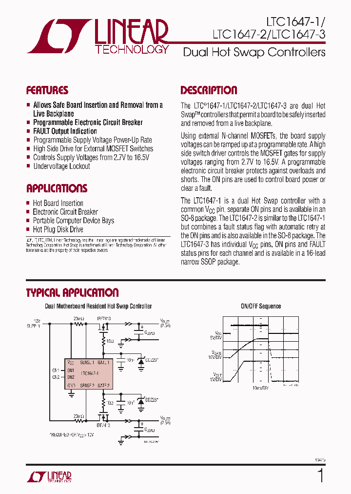 LTC1647-3CGNTRPBF_3947386.PDF Datasheet
