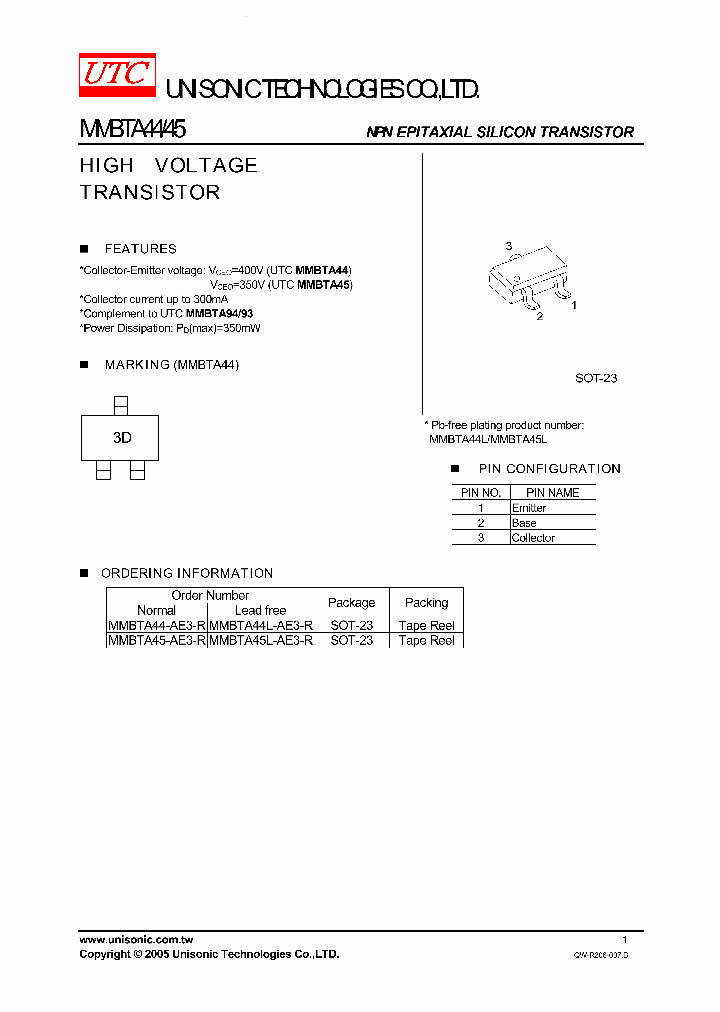 MMBTA44_4167449.PDF Datasheet