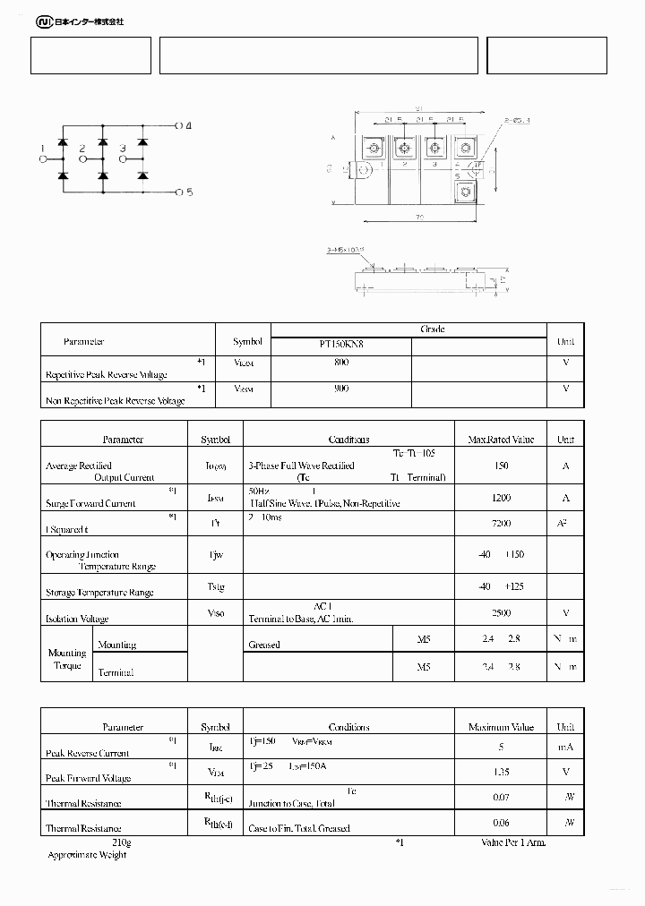 PT150KN8_4168705.PDF Datasheet