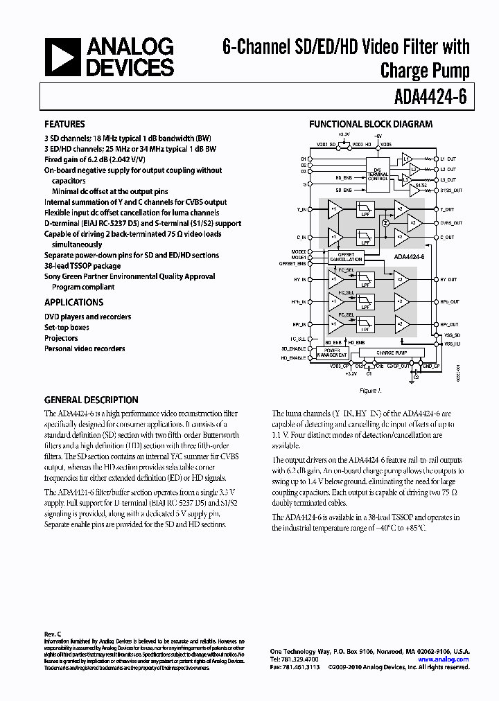 ADA4424_4168781.PDF Datasheet